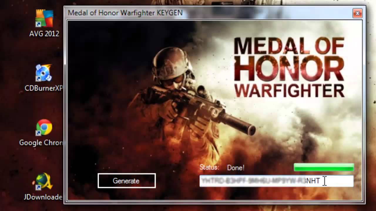 Medal Of Honor Warfighter Keygen Generator Free Download